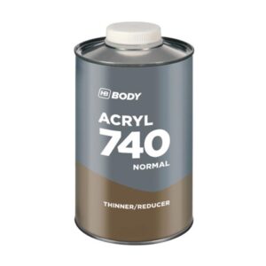HB BODY Body 740 NORMAL Acrylic Thinner (Reducer), Transparent