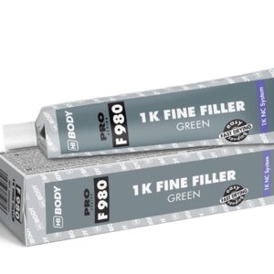 HB BODY F 980 1K Fine Filler, Green, 150g
