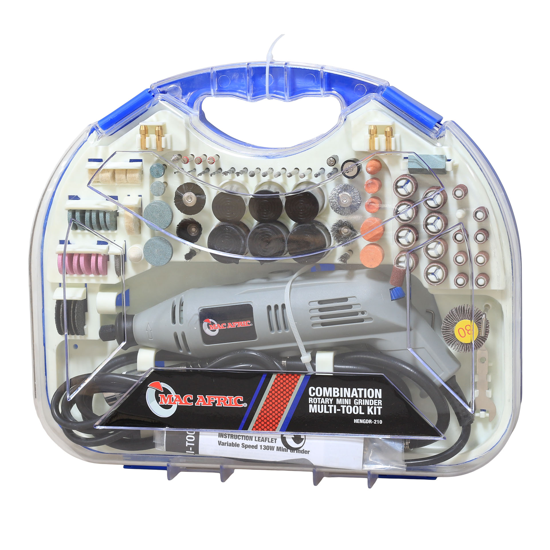 MAC AFRIC Combination Rotary Mini Grinder Multi-Tool Kit