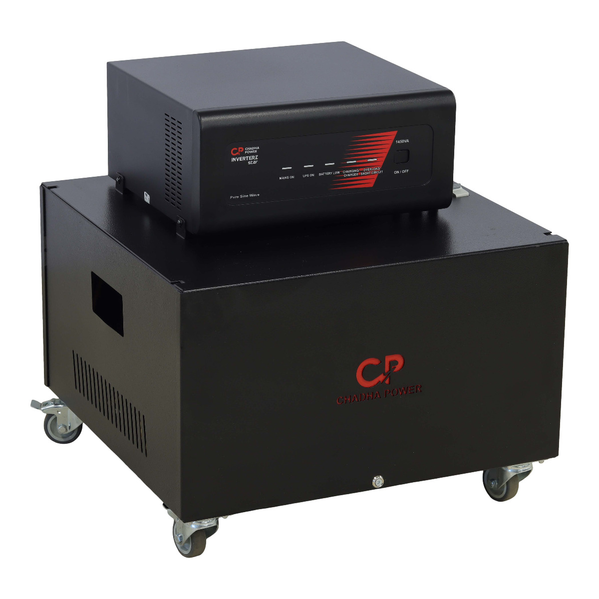 CHADHA POWER Star 1450VA 24V Inverter Trolley