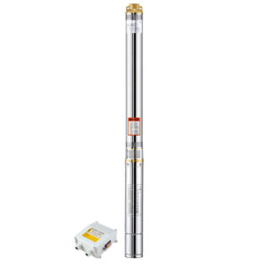 MAC AFRIC 3" 0.55 kw Borehole Pump Complete Kit (Pump, Control Box & Wiring)
