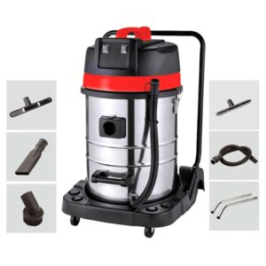 MAC AFRIC 70 Liter Wet & Dry Vacuum Cleaner 2000 W (2 x 1200 W Motors)