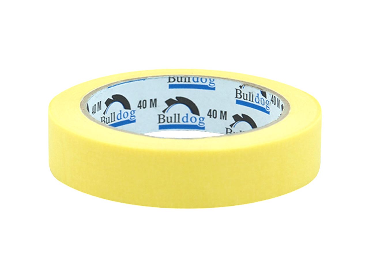 ATLAS TAPES Automotive/DIY Masking Tape, 80º Natural Rubber, Yellow 24mmx40m