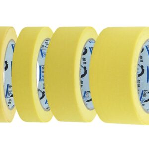 ATLAS TAPES Automotive/DIY Masking Tape, 80º Natural Rubber, Yellow