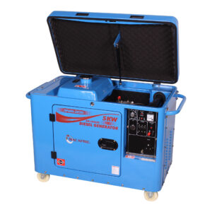 MAC AFRIC 6.5 kVA (5 KW) Standby Enclosed Type Diesel Generator - 230V Single Phase