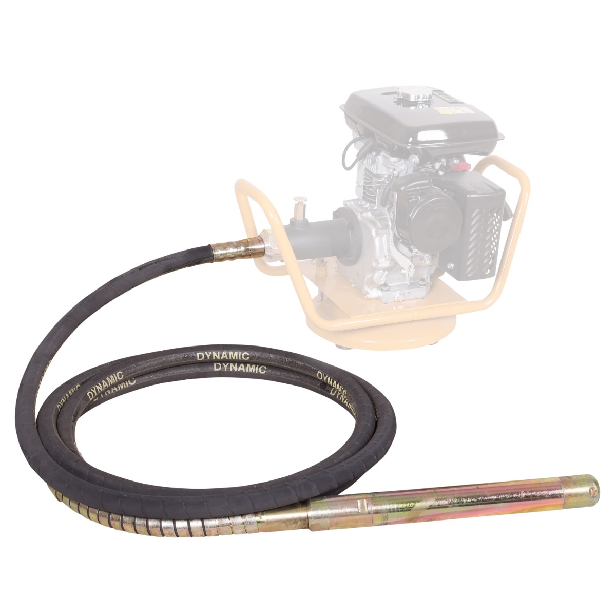 MAC AFRIC Vibrating Poker with Dynapal Valve Coupler 50 MM (PIPE ONLY)