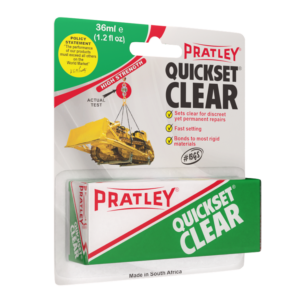 PRATLEY 36 ML Quickset Clear