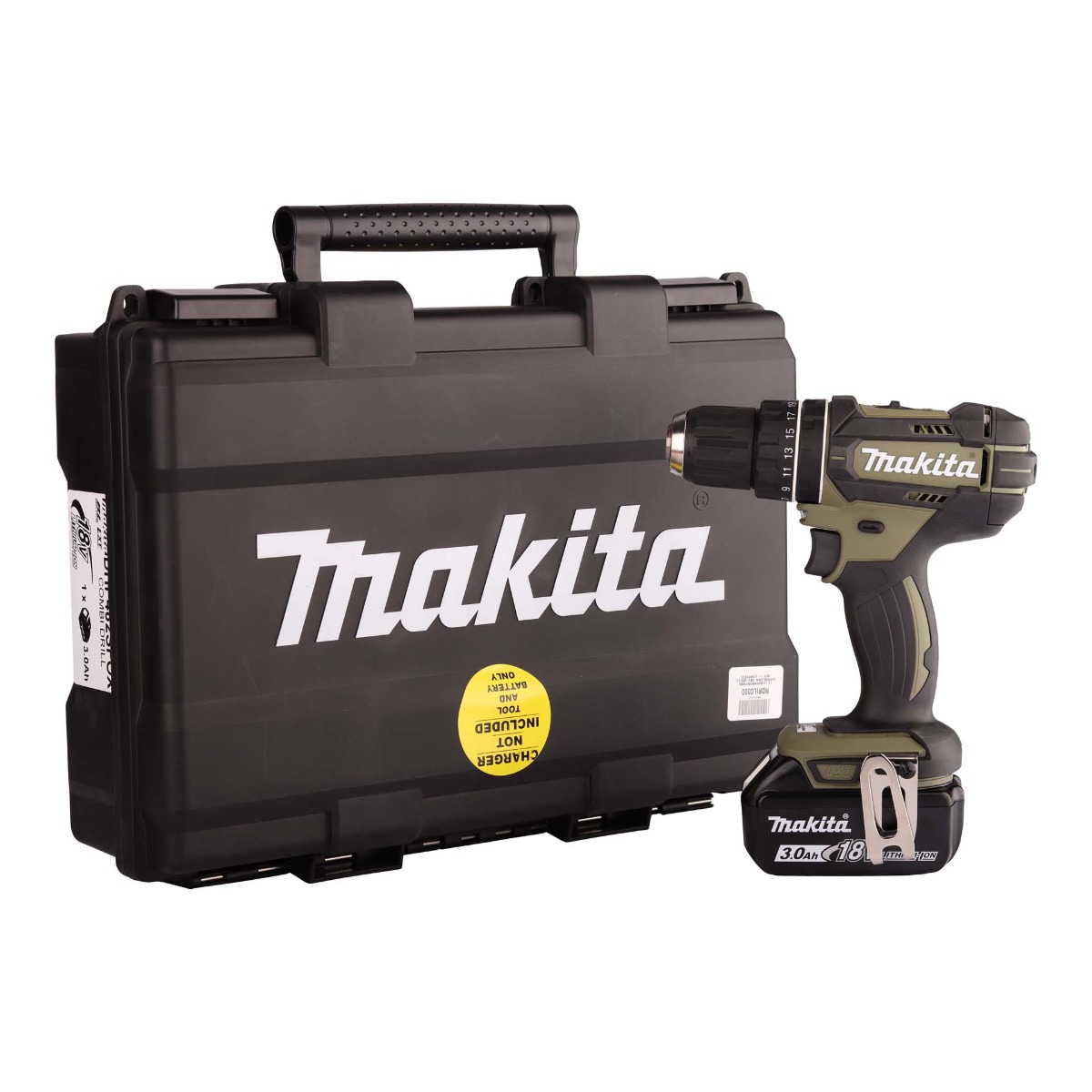 MAKITA 18V Cordless Impact Drill Driver + 3.0Ah Battery Kit (Limited Edition)