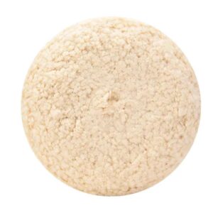 SUNNYPADS Wool pads, Double-sided, White, 5/8" Bolt, 203mm