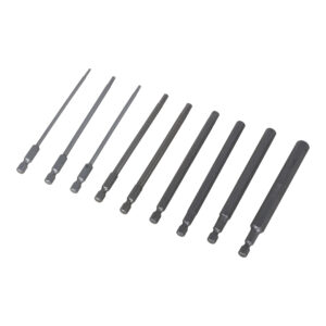 MAC AFRIC 9PCS 1/4" IN Hex Screwdriver Bits Set