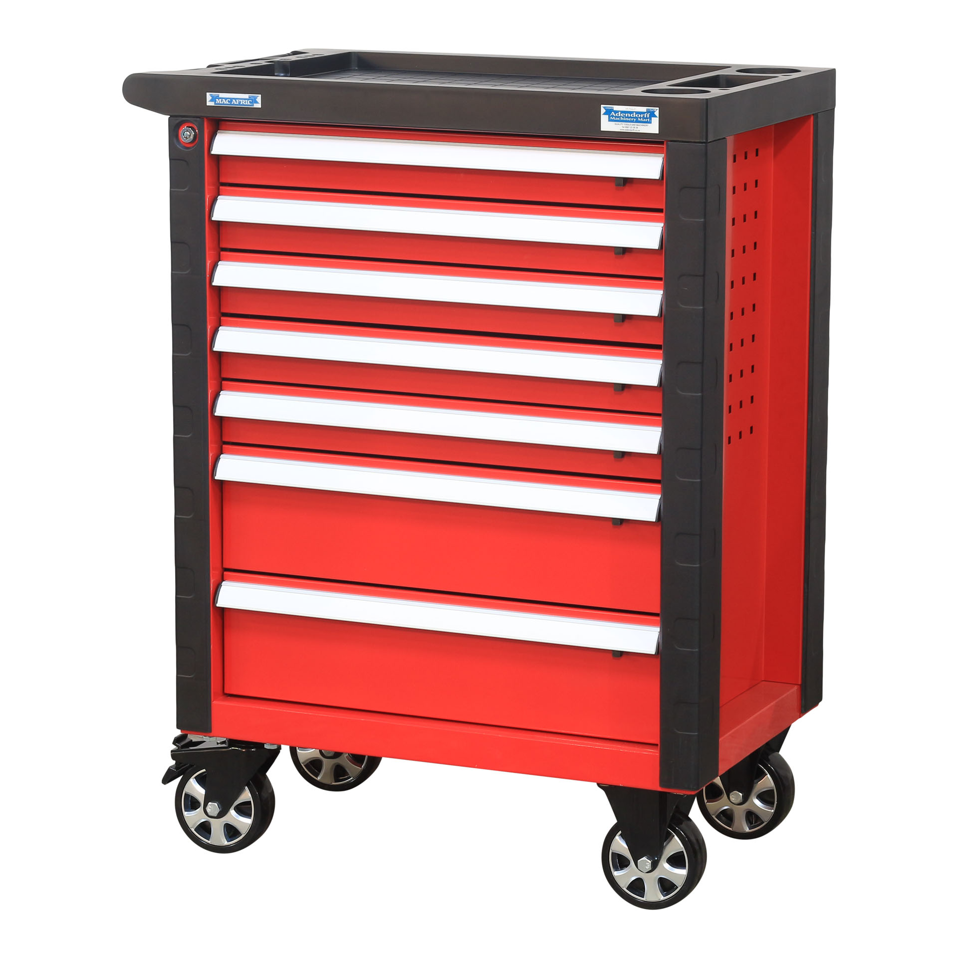 MAC AFRIC 7 Drawer Trolley Cabinet with Ball Bearing Slide (Empty)