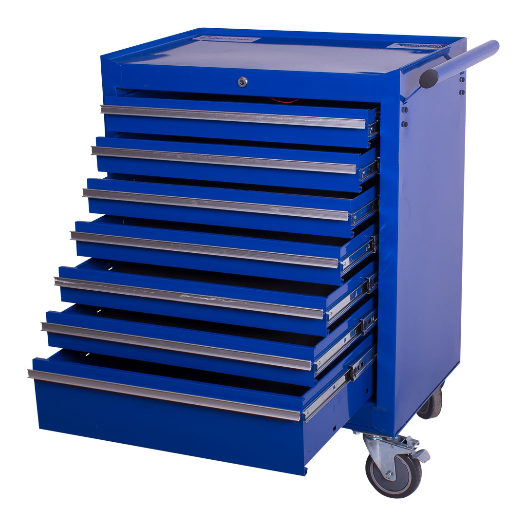 MAC AFRIC 7-Drawer Lockable Tool Cabinet on Wheels (empty)