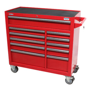 MAC AFRIC Professional 10 Drawer Trolley Tool Cabinet (Empty)