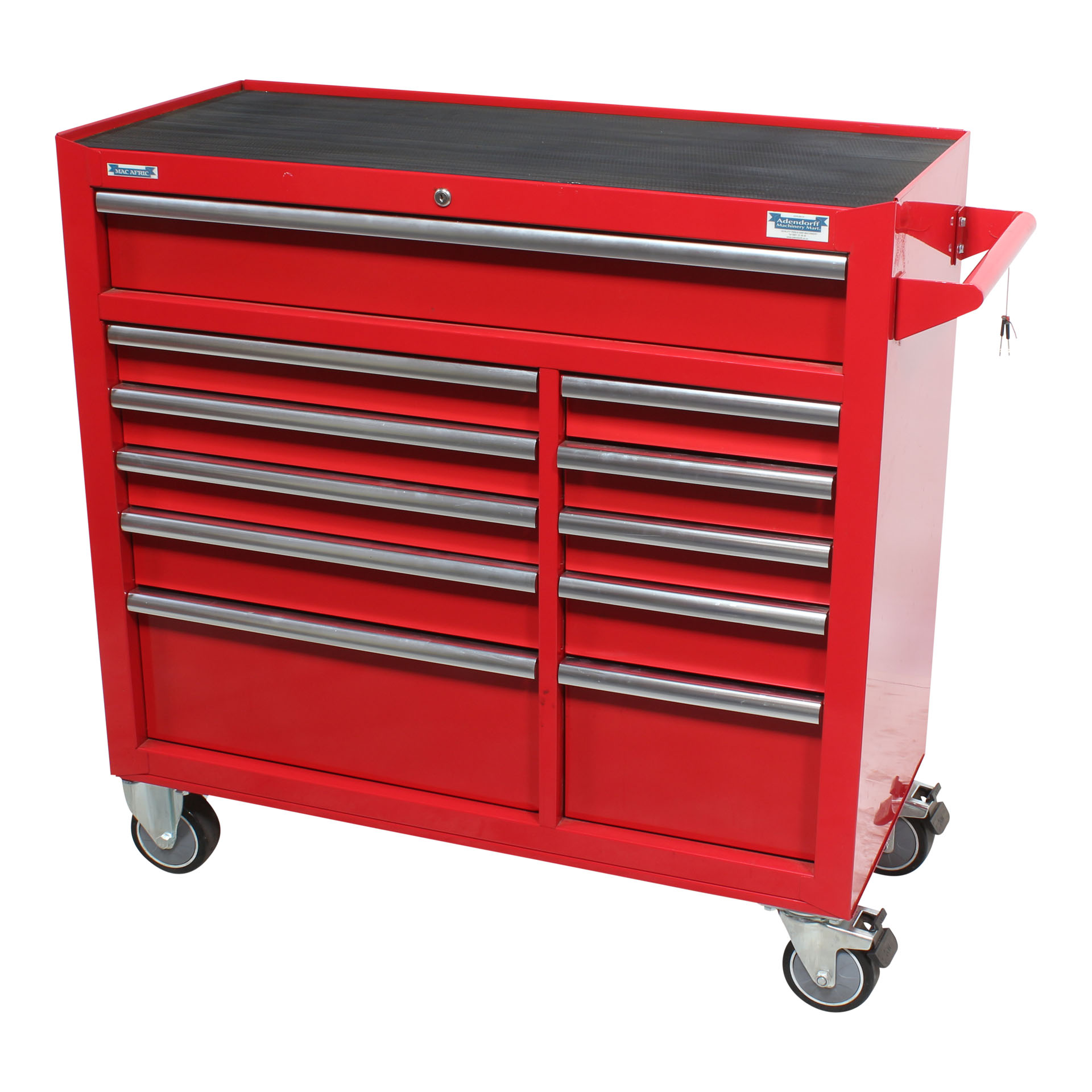 MAC AFRIC Professional 10 Drawer Trolley Tool Cabinet (Empty)