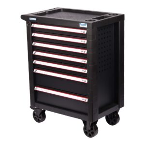 MAC AFRIC Prof 7 Drawer Black & Red Tool Cabinet