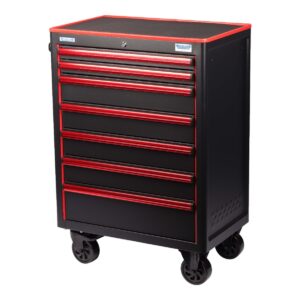 MAC AFRIC 28" 7 Drawer Black Cabinet