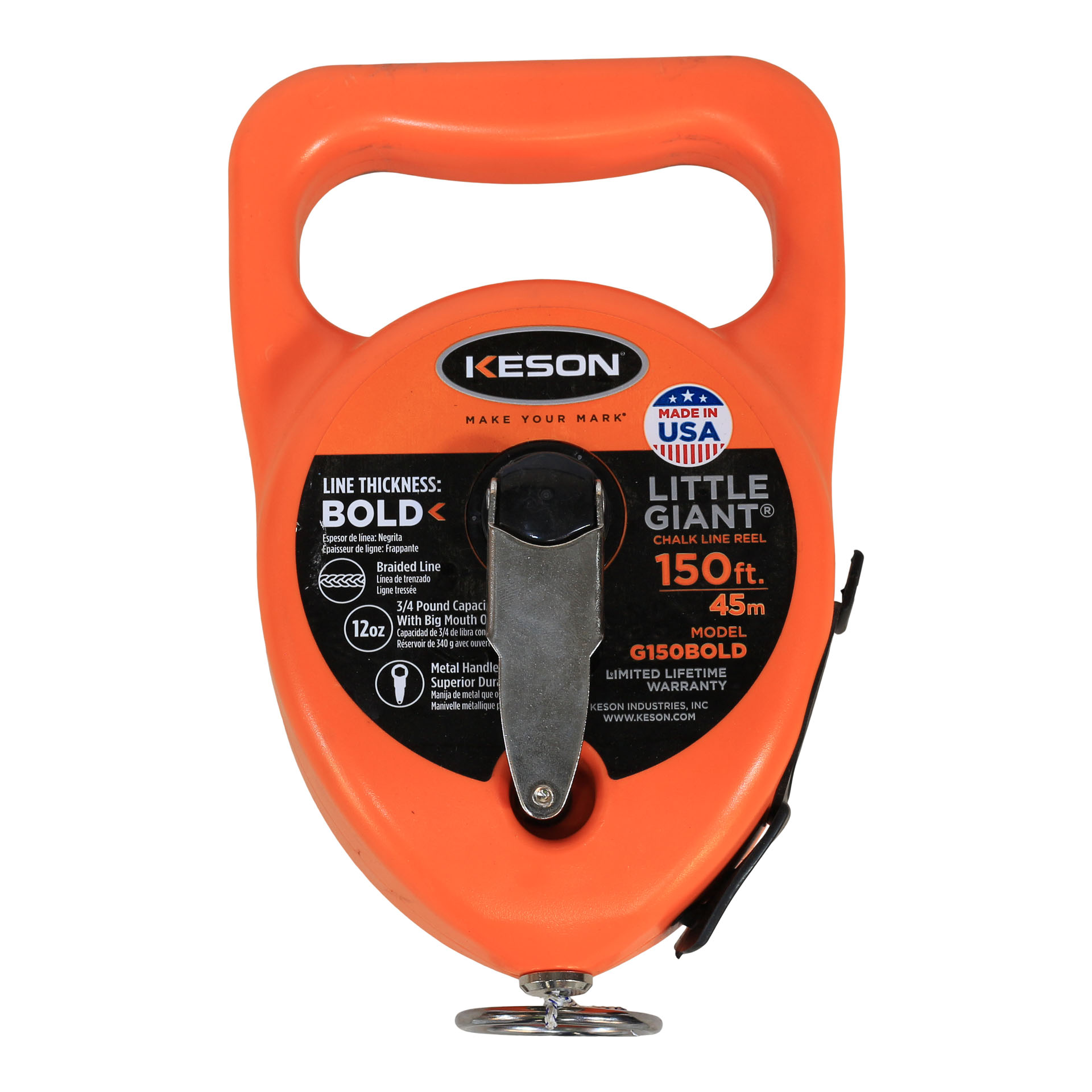 KESON G150BOLD String 45 M Chalk Line Reel