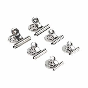 6PCS MAGNETIC BULLDOG CLIP SET