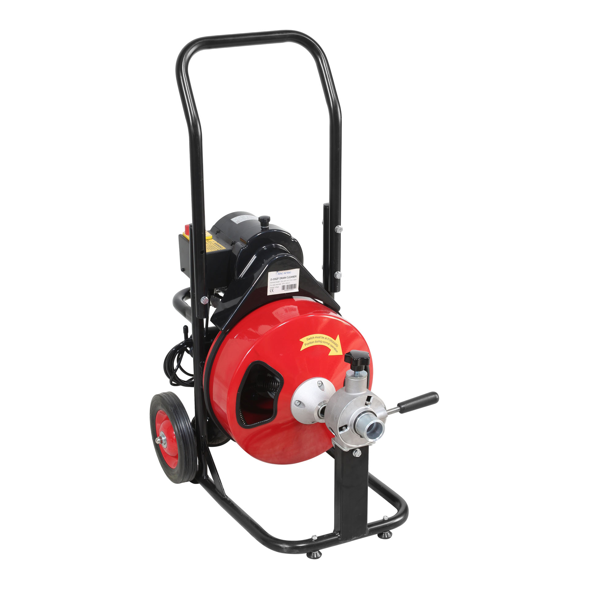 MAC AFRIC Drum Type Electrical Drain Cleaner