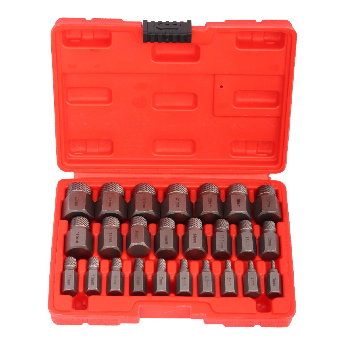 25PCS SCREW-BOLT EXTRACTOR SET METRIC TYPE