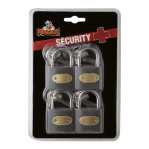 MACKIE 38 MM Iron Padlock (Pack of 4)