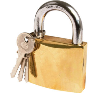MAC AFRIC 40 MM Brass Padlock with Keys