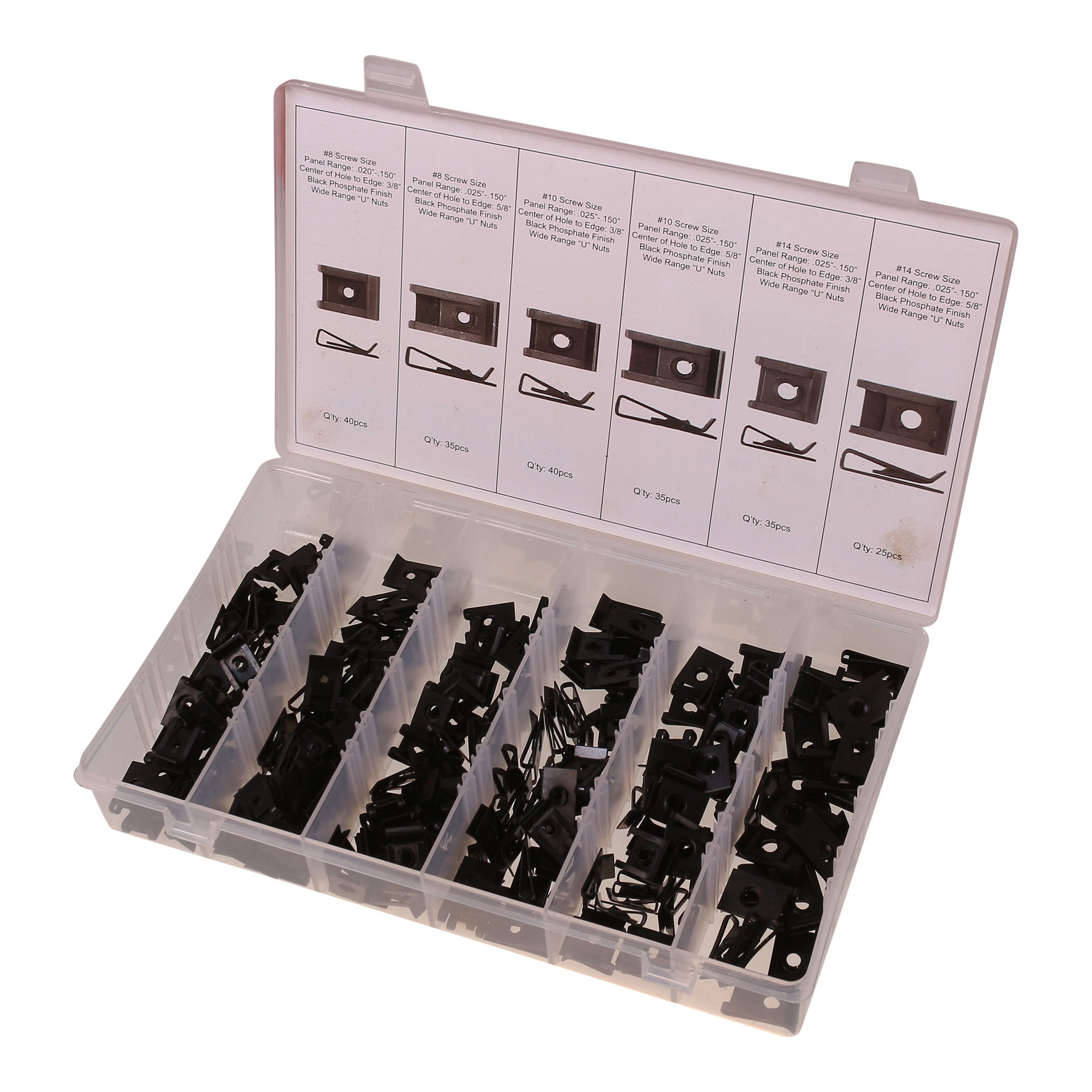 MAC AFRIC 210 PCS Wide Range "INU" Nut Assortment