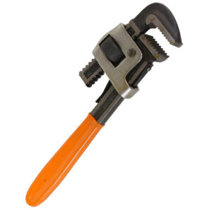 MAC AFRIC Stilson Head Steel Adjustable Pipe Wrenches with Steel Housing - 250 mm
