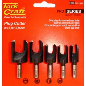 MAC AFRIC 5 PCS Plug Cutter Set