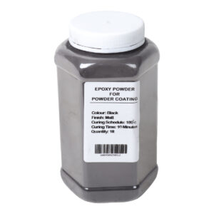 MATT BLACK 1 KG BOTTLE EPOXY POWDER