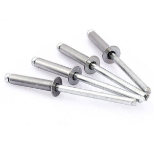 MAC AFRIC Aluminium Rivets Packets of 100 - 4.8 x 10 mm