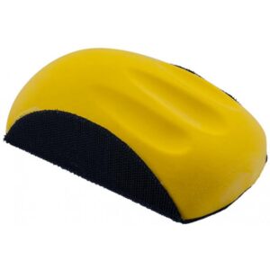 TORK CRAFT 5" IN Round Hand Sanding Block (Velcro)