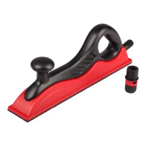 SUNNYPADS Hand Sanding Block, Grip, Red-70mmx400mm