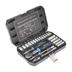 MAC AFRIC 25 PCS 1/4" IN Drive Socket Set