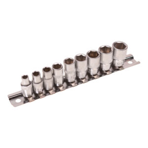 MAC AFRIC 1/4" IN Drive 9 PCS Socket Set