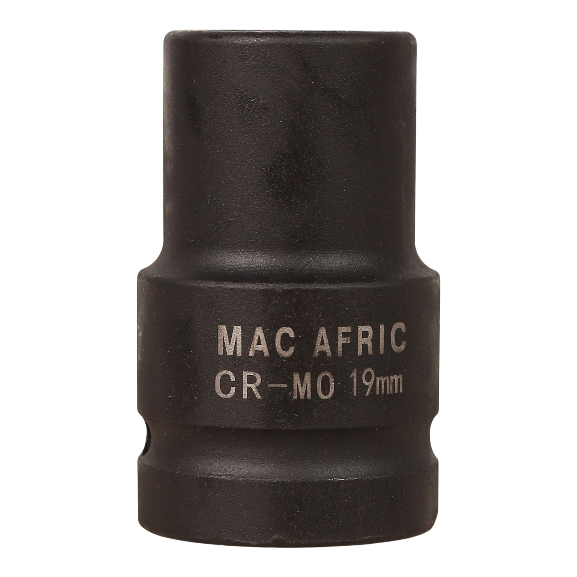 MAC AFRIC 1" Drive Square 19 mm Socket 80 mm Length CR-MO