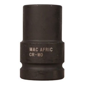 MAC AFRIC 1" Drive Square 21 mm Socket 80 mm Length CR-MO