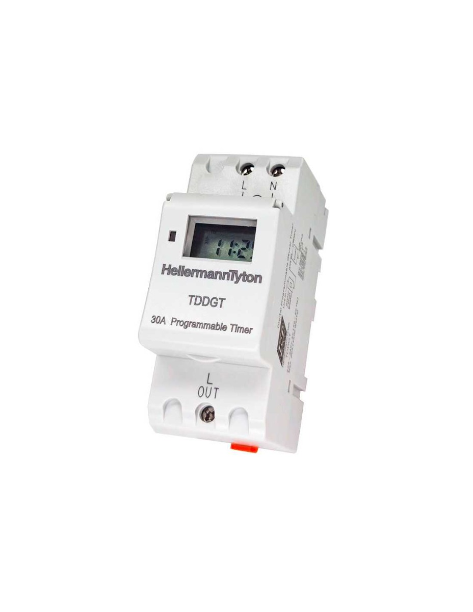 HELLERMANN TYTON 30A PROGRAMMABLE DIGITAL TIMER