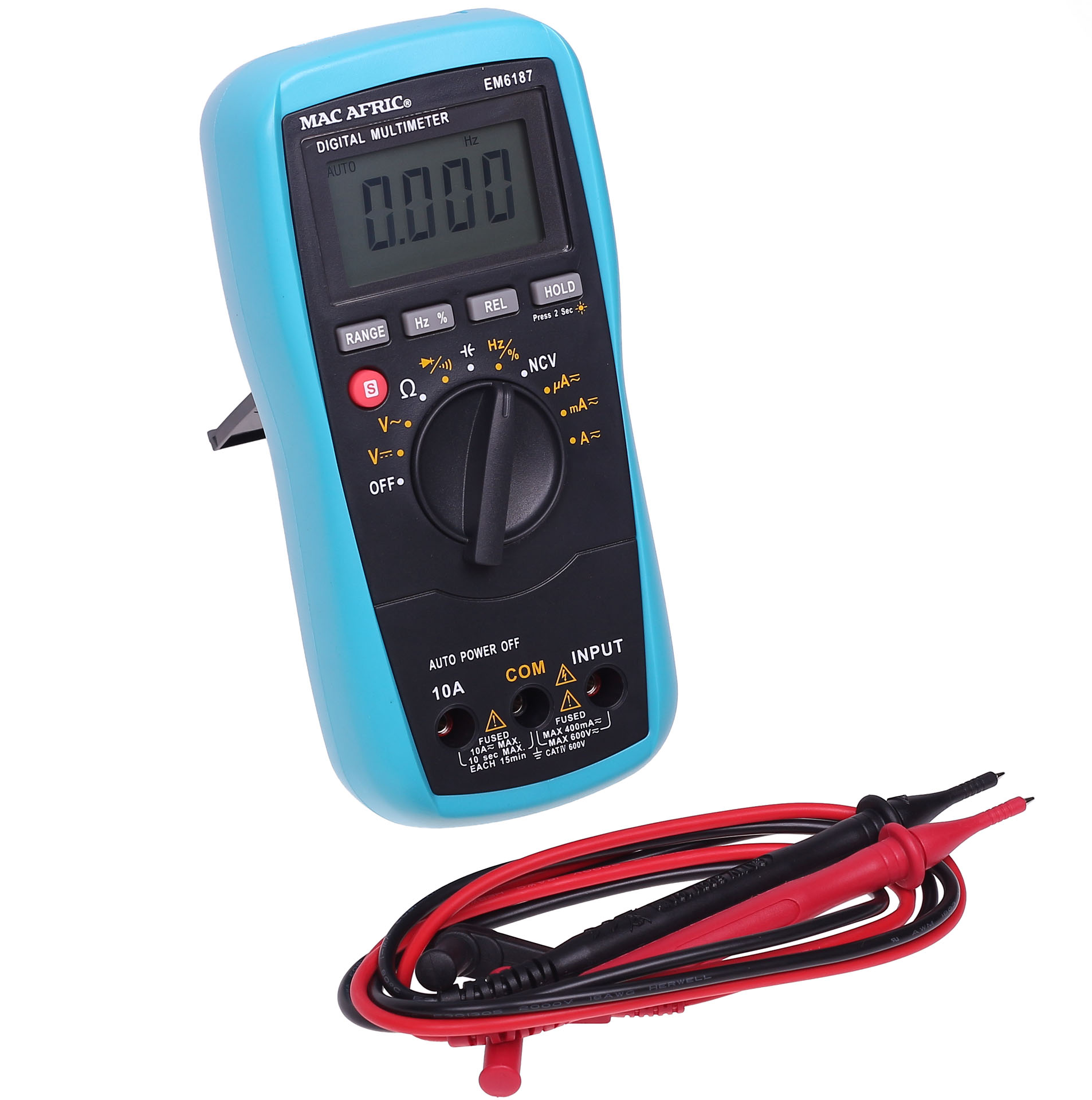 MAC AFRIC EM6187 Digital Multi-meter with NCV Function