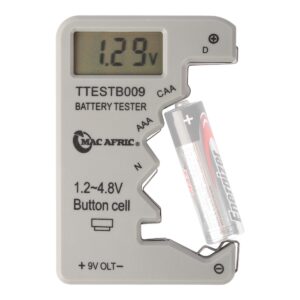 Button Cell Battery Tester