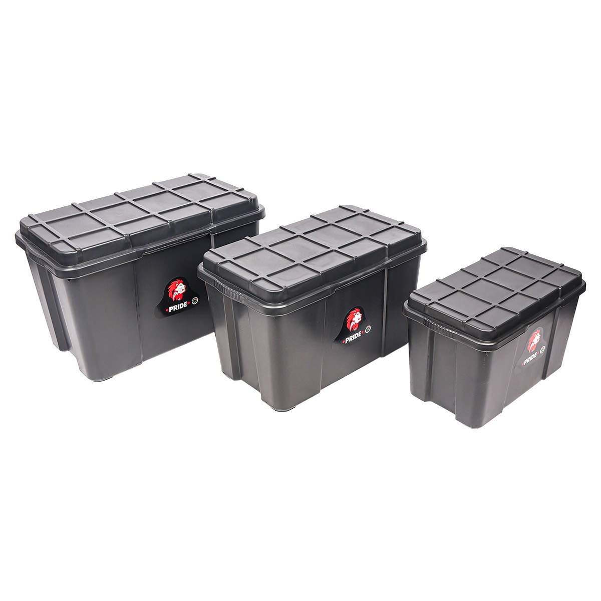 Pride 3 pce Storage Box Set