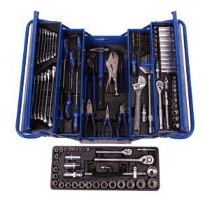 MAC AFRIC 165-Piece Professional CRV Tool Kit in a 5-Tray Cantilever Toolbox