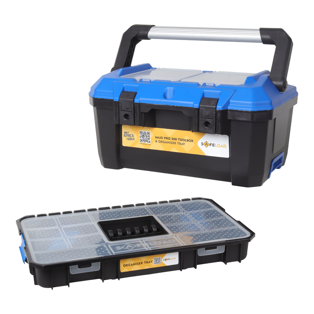 HEAVY DUTY MAXI PRO TOOBOX(500) WITH ORGANISER TRAY