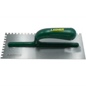 LASHER Tilers Trowel (6 x 6 x 6 MM) RH Notched