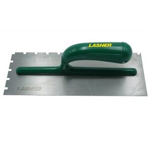 LASHER Tilers Trowel (6 x 6 x 19 MM) RH Notched