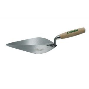 LASHER Brick Trowel with Wood Handle (250 MM)