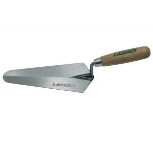 LASHER Gauging Trowel with Wood Handle (200 MM)