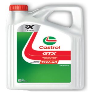 Castrol GTX 10W-40 A3/B4 Engine Oil (5L)