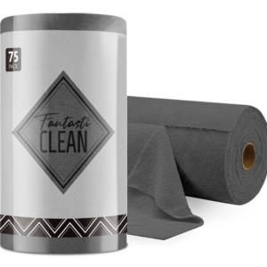 Microfiber Tear-Away Towels 75pc – Dim Grey