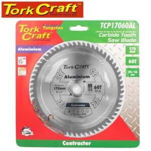 TORK CRAFT Aluminium Contractors Blade - 170 x 60T 20/16
